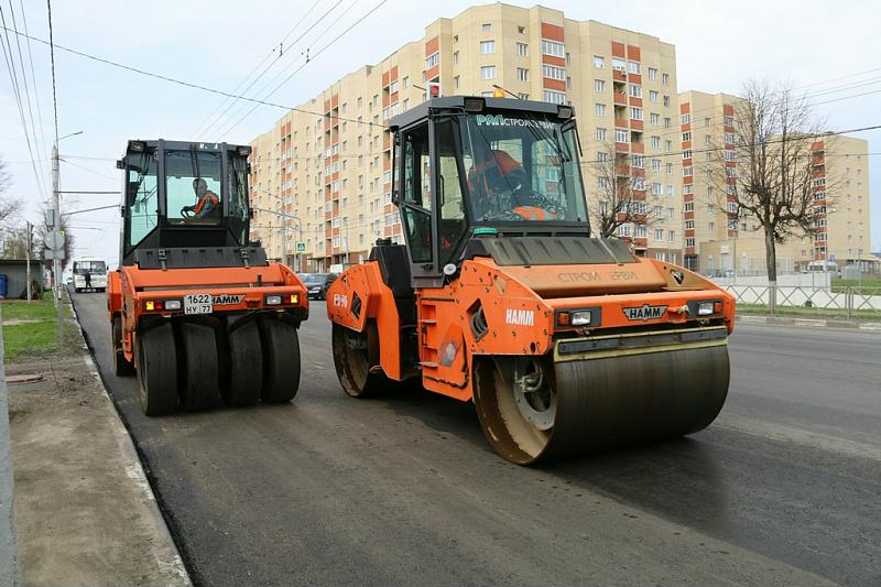В Туле благодаря нацпроекту ремонтируют две крупнейшие улицы города