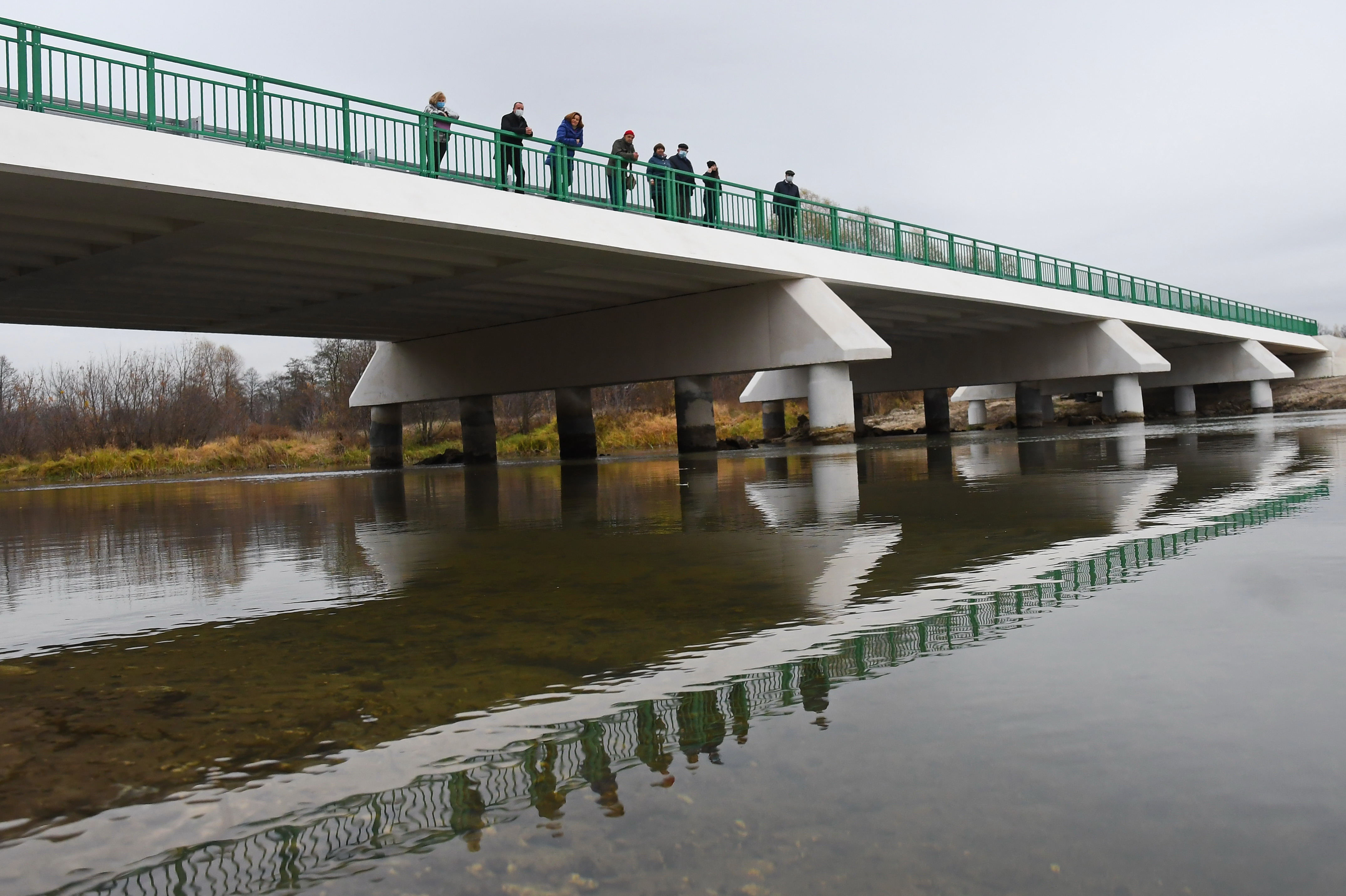 Село моста. Новый мост Преображеновка Липецкая область. Липецкая область мост через реку Воронеж. Преображенский мост Липецкая область. Липецкая область Преображеновка река.