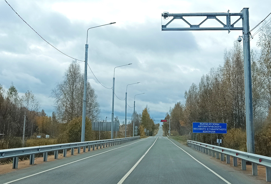 Во Владимирской области введен в эксплуатацию новый пункт весогабаритного контроля