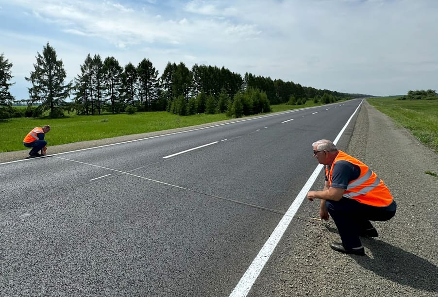 Красноярский край: общественники оценили качество дорожного ремонта на трассе Шарыпово – Ужур – Балахта