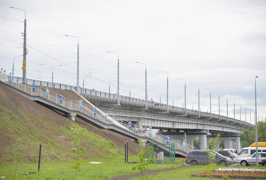 В 2024 году благодаря нацпроекту строят и обновляют 58,7 тыс. пог. м мостов и путепроводов