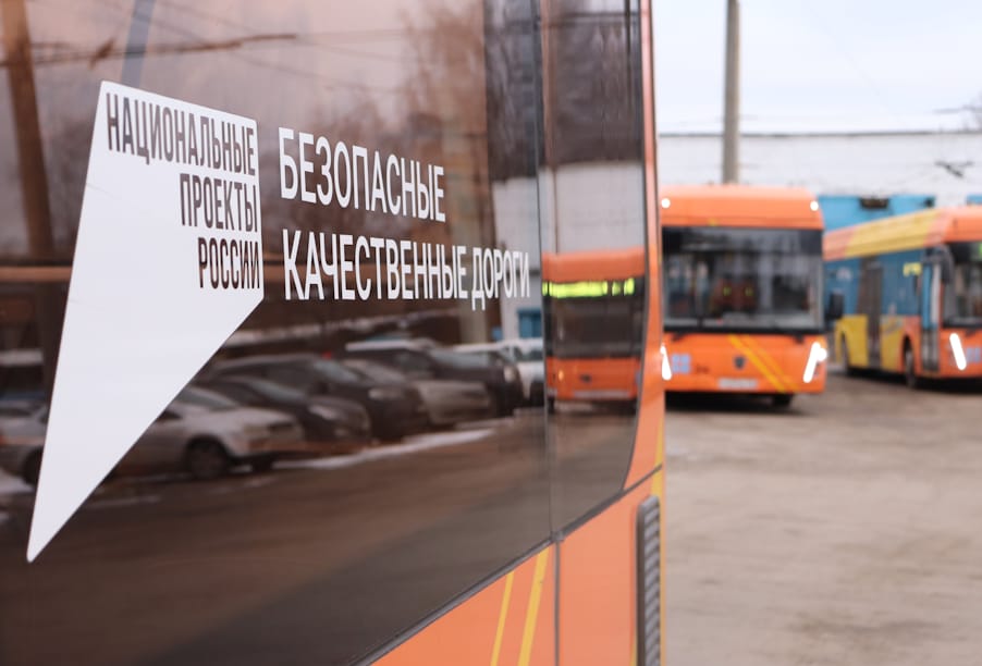 Электробусы, поступившие в Ярославль по нацпроекту, перевезли за год около 3,5 млн пассажиров