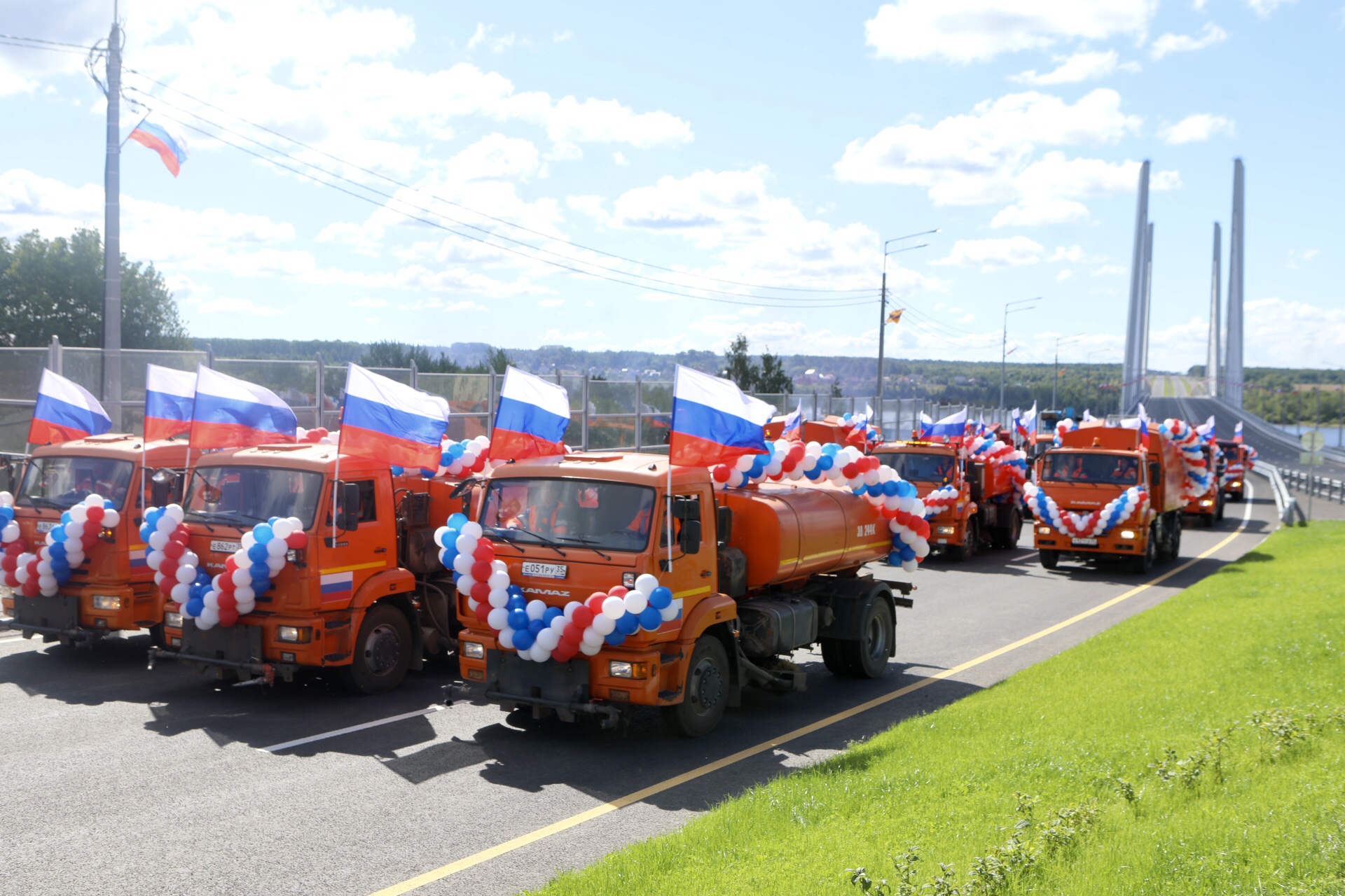 Череповец открытие моста